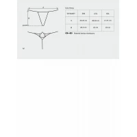 Еротичні стрінги Obsessive String, L/XL — Переглянути зображення 4