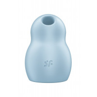 Вакуумний стимулятор клітора для жінок з вібрацією Satisfyer Pro To Go 1, блакитний — Просмотреть изображение 3