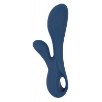 Вібратор Julie Lovetoys Mini Rabbit Vibrator, синій — Просмотреть изображение 3