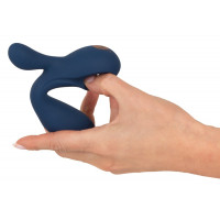 Вібратор Julie Lovetoys Mini Rabbit Vibrator, синій — Просмотреть изображение 6