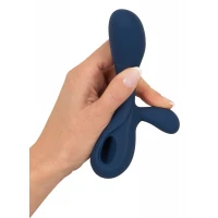 Вібратор Julie Lovetoys Mini Rabbit Vibrator, синій — Просмотреть изображение 7