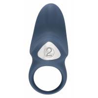 Віброкільце Vibrating Cock Ring, синє