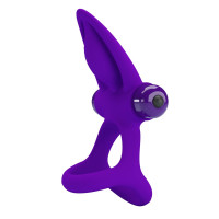 Віброкільце для члена Pretty Love Vibration Cock Ring, фіолетове