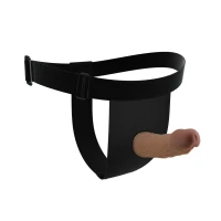 Порожній страпон Pretty Love Harness Briefs Houston, коричневий — Переглянути зображення 7