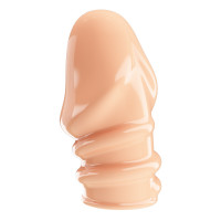 Насадка на пеніс PRETTY LOVE - JEREMY PENIS SLEEVE Flesh — Переглянути зображення 4