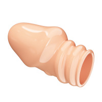 Насадка на пеніс PRETTY LOVE - JEREMY PENIS SLEEVE Flesh — Переглянути зображення 9