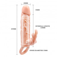 Насадка на пеніс BAILE BRAVE MAN 10 Vibraton — Просмотреть изображение 4
