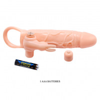 Насадка на пеніс BAILE BRAVE MAN 10 Vibraton — Просмотреть изображение 7