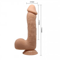 Фалоімітатор Beautiful Johnson 8,7'', 23 см — Просмотреть изображение 11