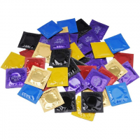 Презервативи Amor Vibratissimo XXL Fruit Color, 57 мм, 50 шт
