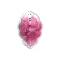 Вакуумний стимулятор клітора для жінок з вібрацією Satisfyer Cloud Dancer, біло-рожевий