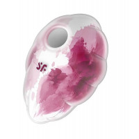 Вакуумний стимулятор клітора для жінок з вібрацією Satisfyer Cloud Dancer, біло-рожевий — Просмотреть изображение 6