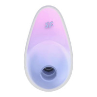 Вакуумний стимулятор клітора для жінок з вібрацією Satisfyer Pixie Dust, фіолетовий