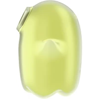 Вакуумний стимулятор клітора для жінок з вібрацією Satisfyer Glowing Ghost, жовтий — Переглянути зображення 5
