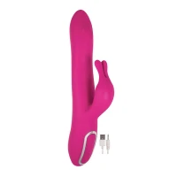 Вібратор Isabella,5 funkcji, USB Pink