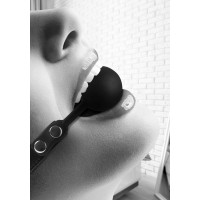 Кляп Silicone Ball Gag - with Adjustable Bonded Leather Straps — Просмотреть изображение 6
