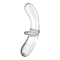Фалоімітатор Satisfyer Double Crystal, прозорий