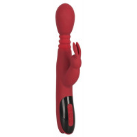 Вібратор кролик You2Toys Silicone Rabbit, червоний — Просмотреть изображение 3