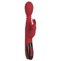 Вібратор кролик You2Toys Silicone Rabbit, червоний — Переглянути зображення 3