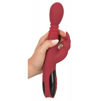 Вібратор кролик You2Toys Silicone Rabbit, червоний — Просмотреть изображение 5