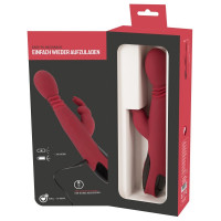 Вібратор кролик You2Toys Silicone Rabbit, червоний — Просмотреть изображение 7