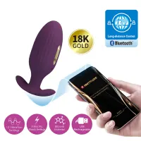 Анальна пробка PRETTY LOVE Jefferson, 12 vibration functions 3 electric shock functions — Переглянути зображення 2