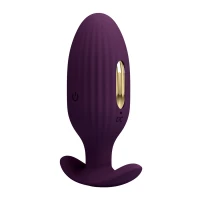 Анальна пробка PRETTY LOVE Jefferson, 12 vibration functions 3 electric shock functions — Переглянути зображення 4