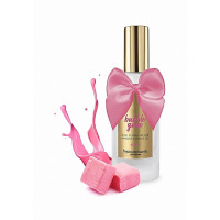 Масажна олія із зігріваючим ефектом Bijoux Indiscrets Light My Fire Strawberry Bubblegum, полунична