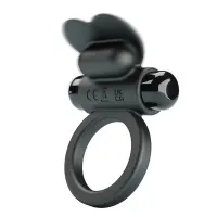 Віброкільце для члена Pretty Love Vibrant Penis Ring Debonaire, чорне — Переглянути зображення 2