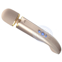 Універсальний вібромасажер Pretty Love Interesting Massager, золотий — Переглянути зображення 8