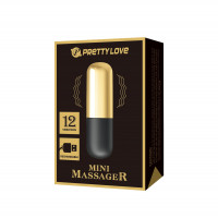 Вібромасажер PRETTY LOVE MINI MASSAGER, 12 vibration functions — Просмотреть изображение 4