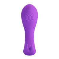 Вібростимулятор PRETTY LOVE Idabelle Purple, 12 vibration functions 12 pulse wave settings Wireless — Просмотреть изображение 3