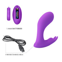 Вібростимулятор PRETTY LOVE Idabelle Purple, 12 vibration functions 12 pulse wave settings Wireless — Просмотреть изображение 8