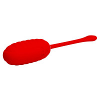 Віброяйце Pretty Love Kirk Red 12 function vibrations — Просмотреть изображение 4