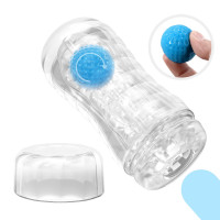 Прозорий мастурбатор вагіна PRETTY LOVE VACUUM CUP MASTURBATOR Planet ABS TPR — Просмотреть изображение 8