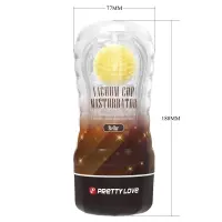Мастурбатор Pretty Love Vacuum Cup Masturbator Stellar, прозорий — Переглянути зображення 7