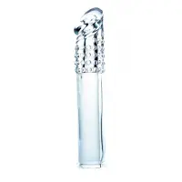 Насадка на пеніс B-Series Perfect Sleeve Soft Penis Extension, прозора — Просмотреть изображение 2