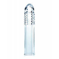 Насадка на пеніс B-Series Perfect Sleeve Soft Penis Extension, прозора — Просмотреть изображение 4