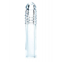 Насадка на пеніс B-Series Perfect Sleeve Soft Penis Extension, прозора — Просмотреть изображение 6
