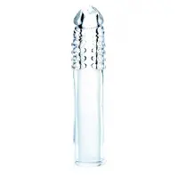 Насадка на пеніс B-Series Perfect Sleeve Soft Penis Extension, прозора — Просмотреть изображение 6