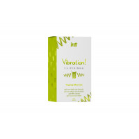 Збуджуючий гель з ефектом вібрації Intt Vibration Caipirinha Tingling Effect Gel, кайпірінья, 15 мл — Просмотреть изображение 3
