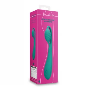 Вібратор для точки G Loveline G-Spot Vibrator With Bead, зелений