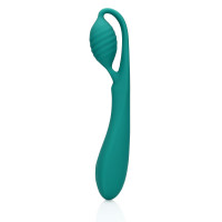 Вібратор для точки G Loveline G-Spot Vibrator With Bead, зелений — Просмотреть изображение 4