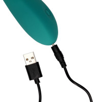 Вібратор для точки G Loveline G-Spot Vibrator With Bead, зелений — Просмотреть изображение 7