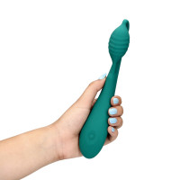Вібратор для точки G Loveline G-Spot Vibrator With Bead, зелений — Просмотреть изображение 9