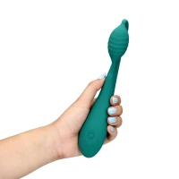Вібратор для точки G Loveline G-Spot Vibrator With Bead, зелений — Переглянути зображення 9