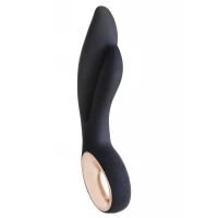 Вібратор S Pleasures Premium Caress, чорний — Переглянути зображення 3