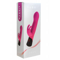 Вібратор Liebe Pleasure Toys Rabbit Rechargeable, рожевий — Просмотреть изображение 3