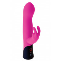 Вібратор Liebe Pleasure Toys Rabbit Rechargeable, рожевий — Просмотреть изображение 4