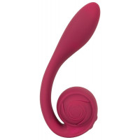 Вібратор для клітора і точки G Rosenrot Bendable Spot-On Vibrator, рожевий — Просмотреть изображение 3